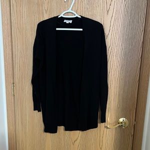 LOFT Black Cardigan Small